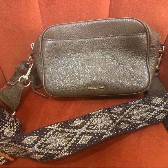 Rebecca Minkoff Crossbody Bag, with guitar strap - Olive - Picture 1 of 7